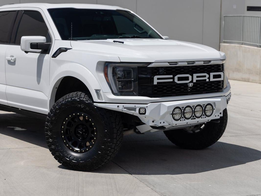 2021 Ford F-150 — rear three-quarter view