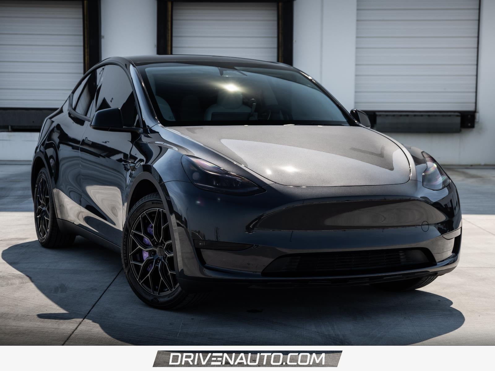 2024 Tesla Model Y Long Range Dual Motor All-Wheel Drive in Other — front three-quarter view